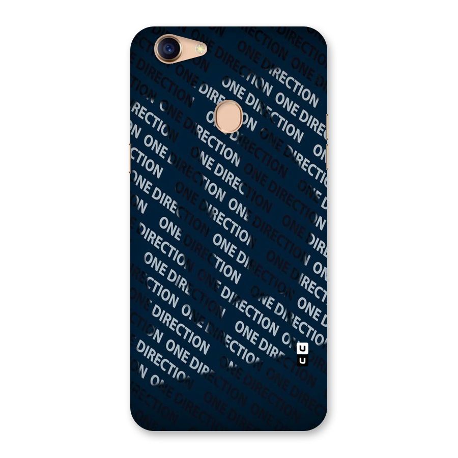 Blue Way Back Case for Oppo F5 Youth