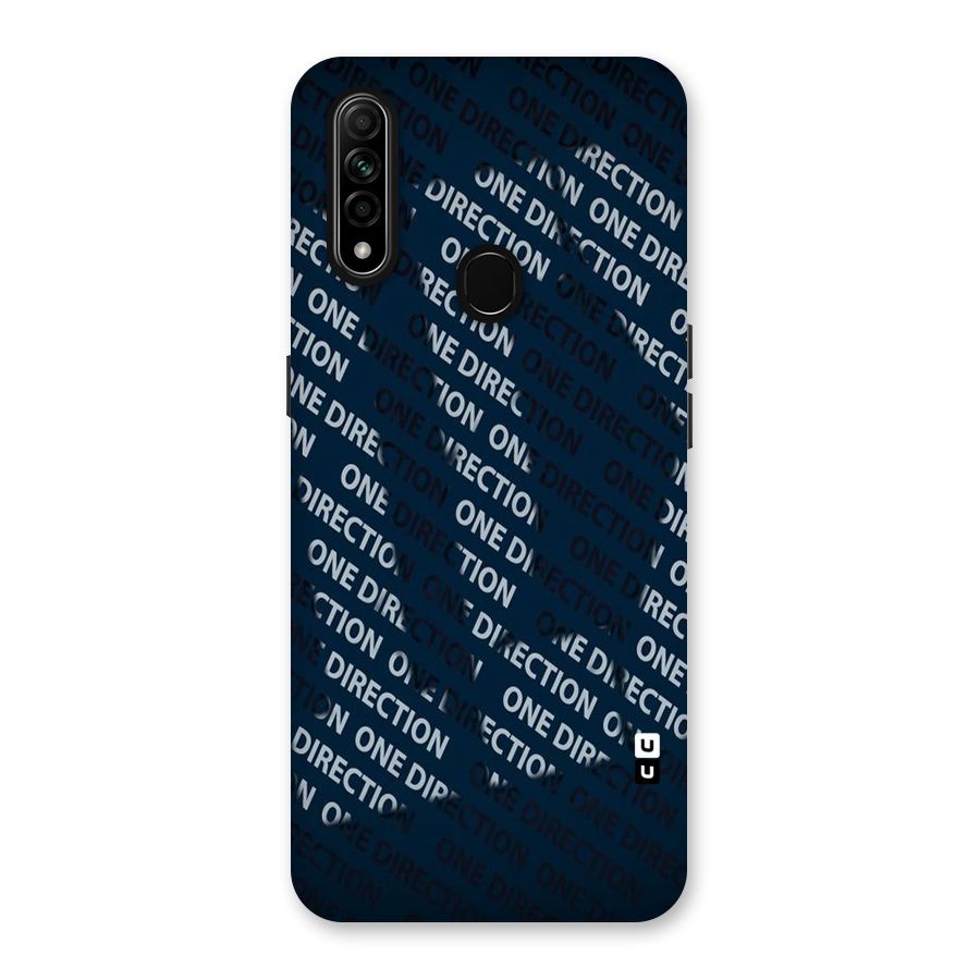 Blue Way Back Case for Oppo A31
