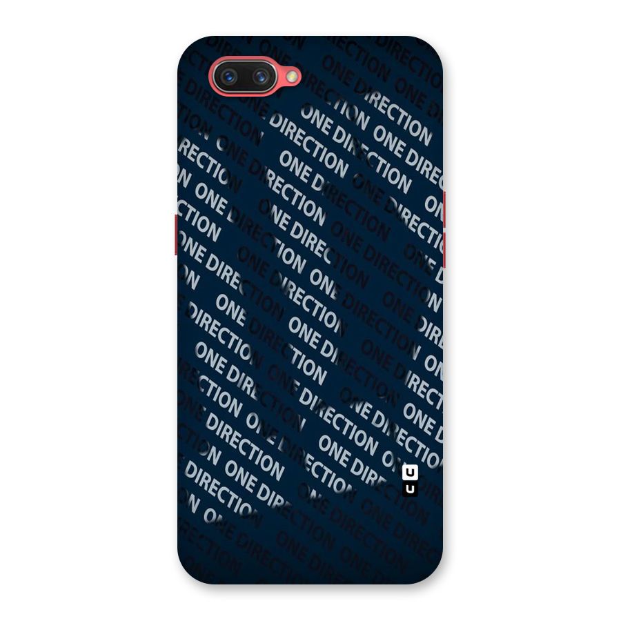 Blue Way Back Case for Oppo A3s