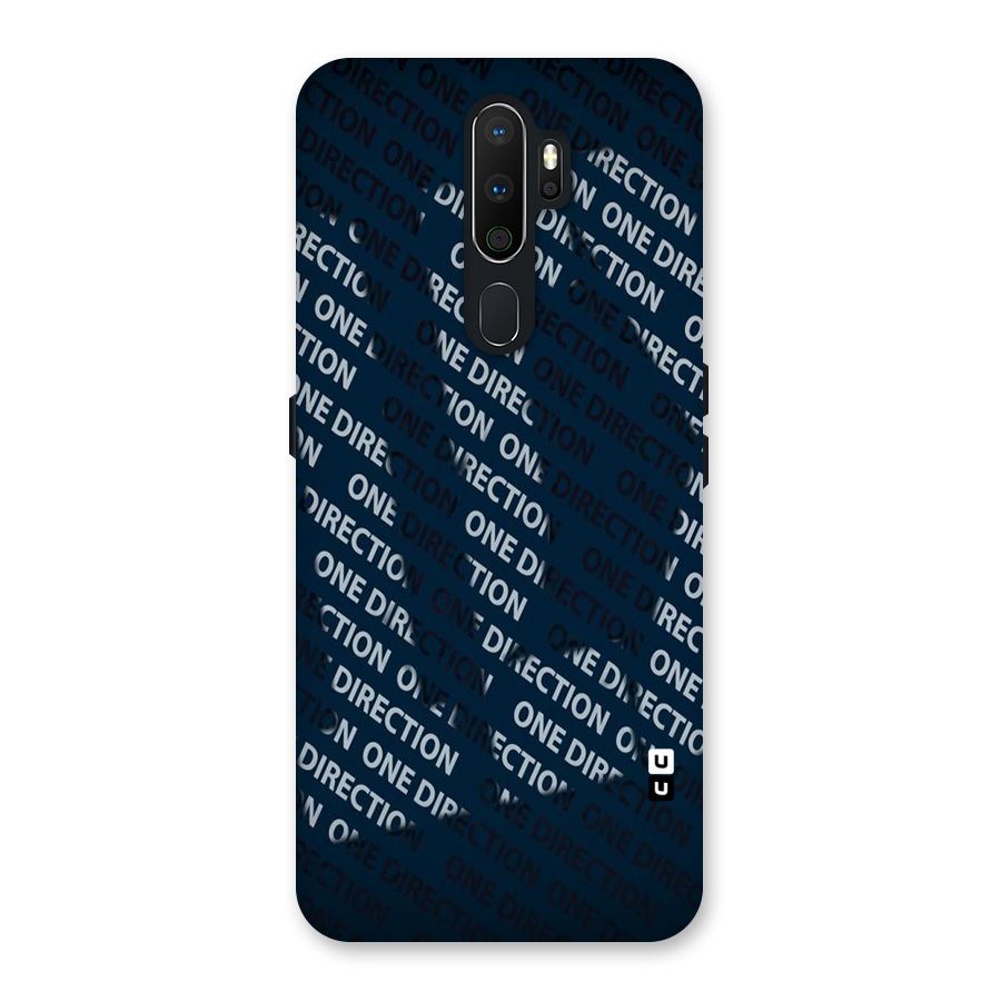 Blue Way Back Case for Oppo A5 (2020)