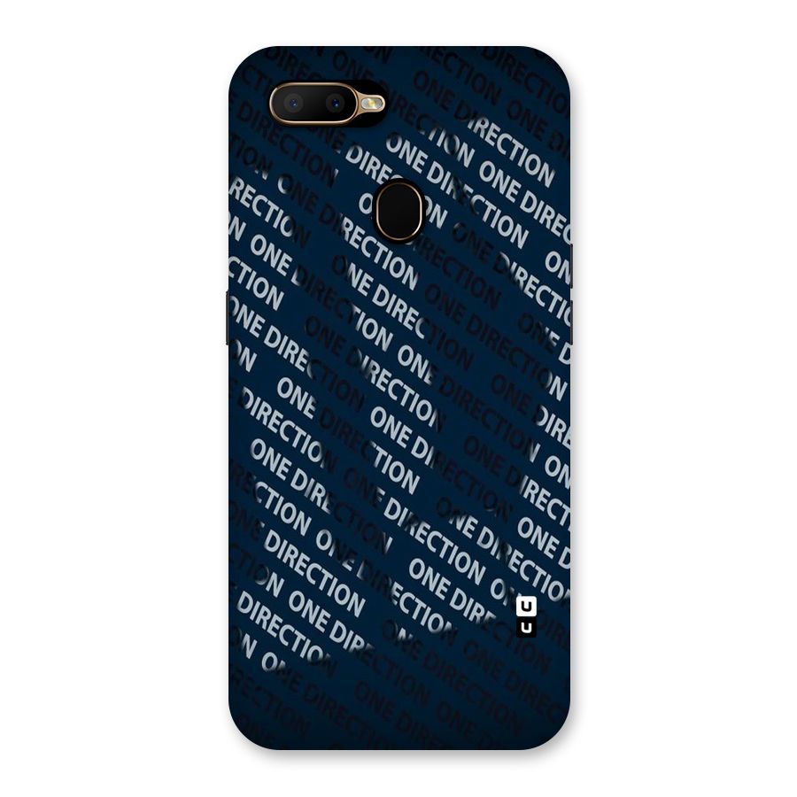 Blue Way Back Case for Oppo A5s