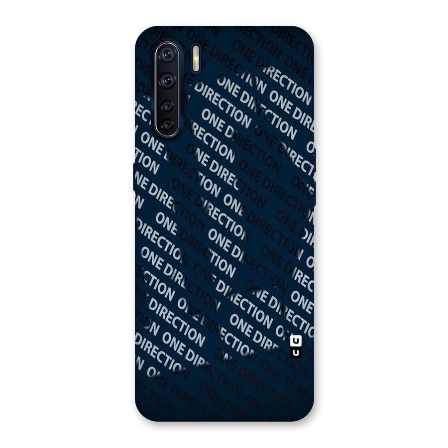 Blue Way Back Case for Oppo F15