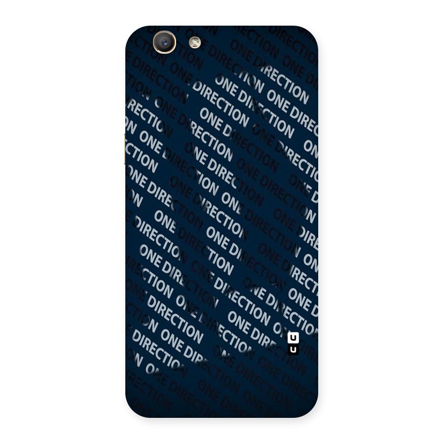 Blue Way Back Case for Oppo F1s