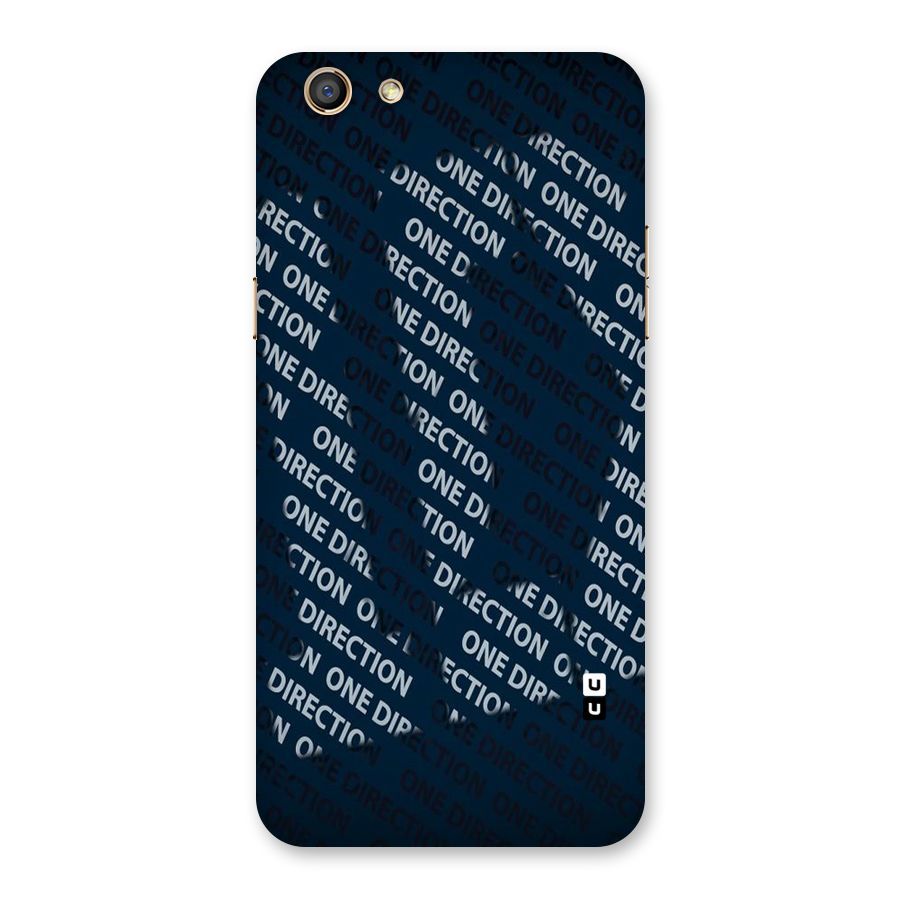 Blue Way Back Case for Oppo F3