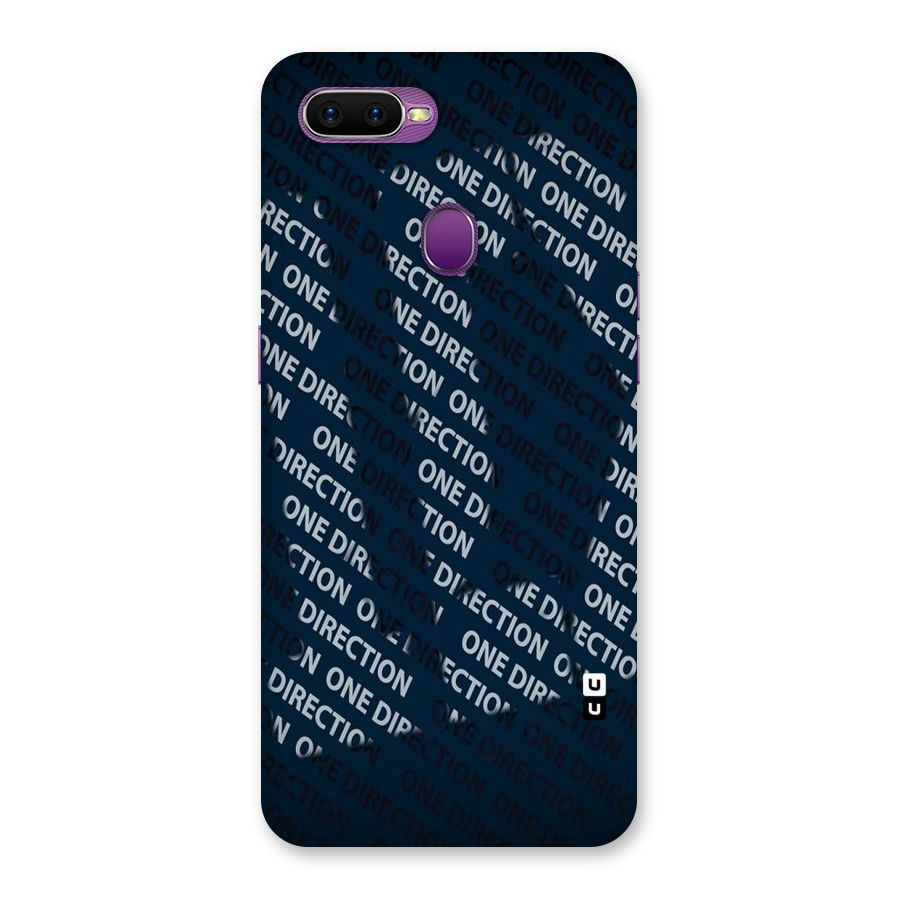 Blue Way Back Case for Oppo F9
