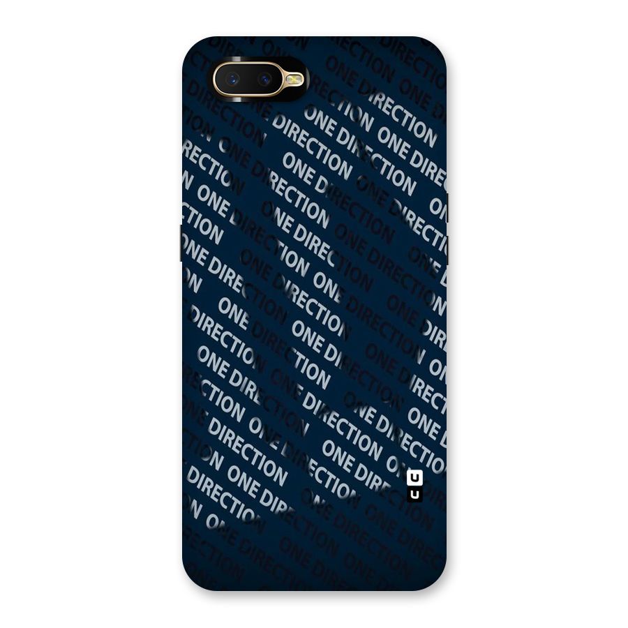 Blue Way Back Case for Oppo K1