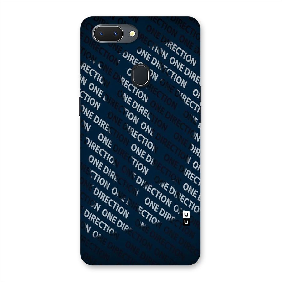 Blue Way Back Case for Oppo Realme 2