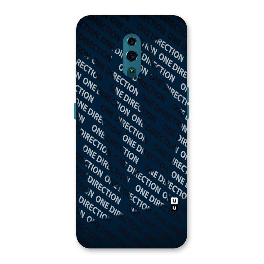 Blue Way Back Case for Oppo Reno
