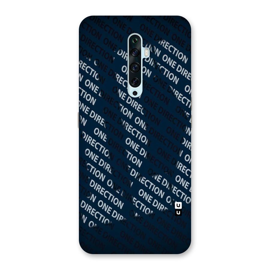 Blue Way Back Case for Oppo Reno2 Z