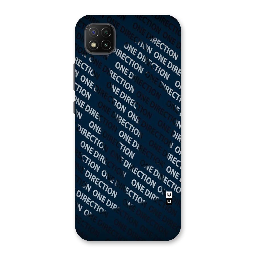 Blue Way Back Case for Poco C3