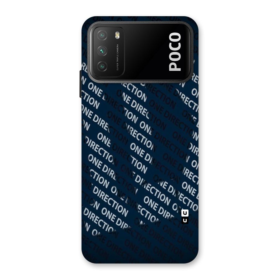 Blue Way Back Case for Poco M3