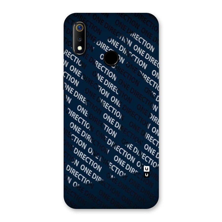 Blue Way Back Case for Realme 3