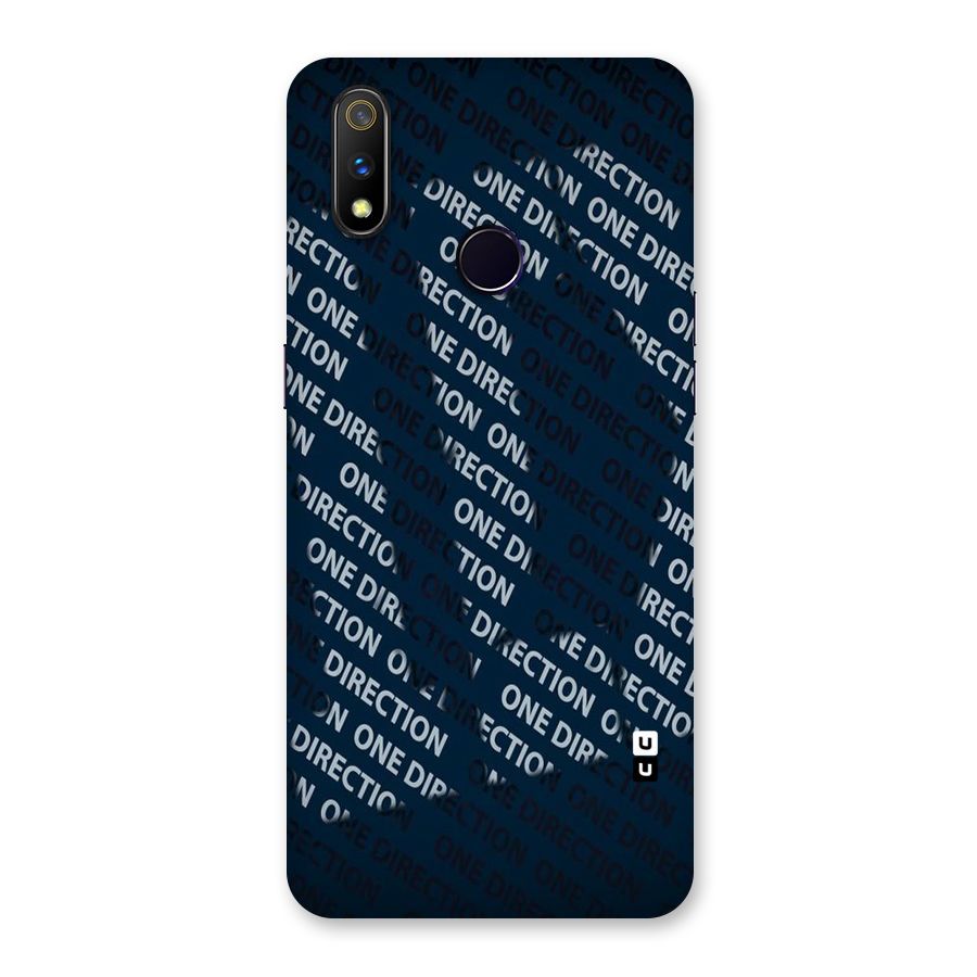Blue Way Back Case for Realme 3 Pro