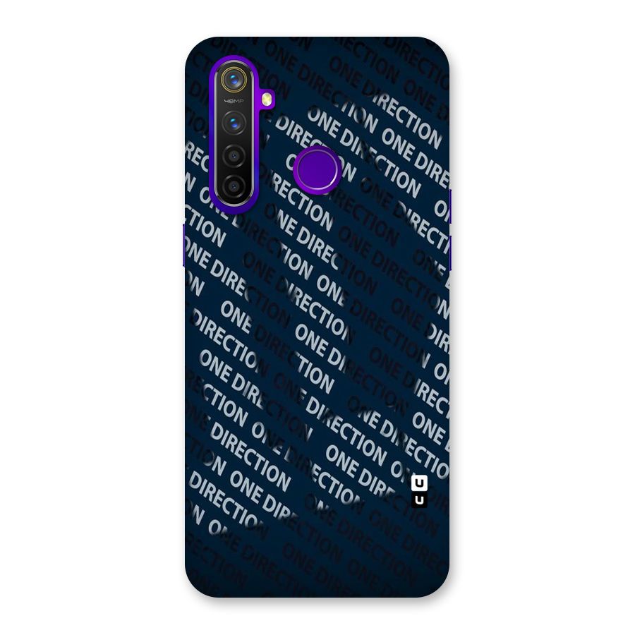 Blue Way Back Case for Realme 5 Pro