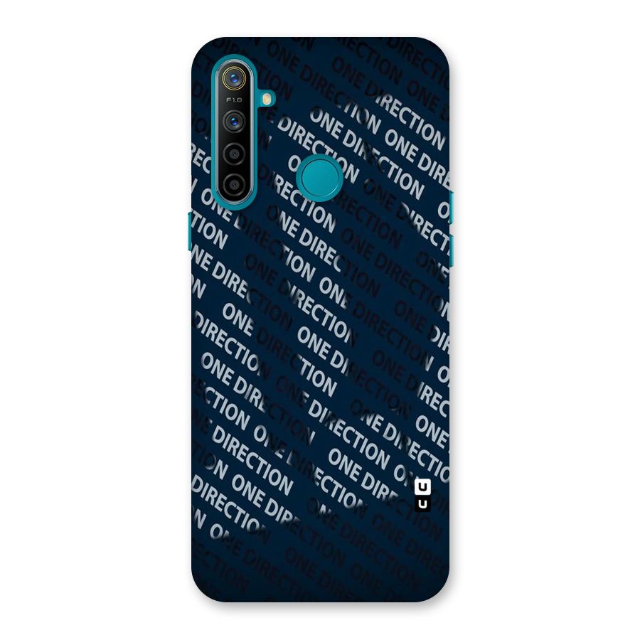 Blue Way Back Case for Realme 5i