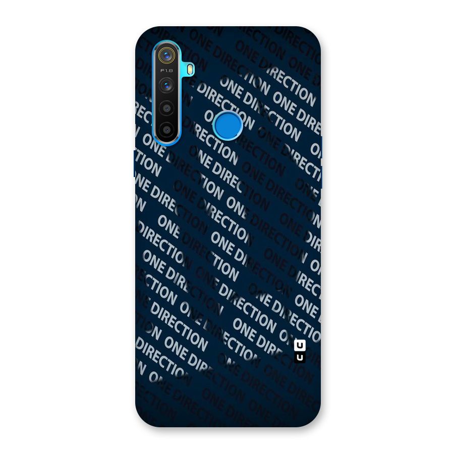 Blue Way Back Case for Realme 5s