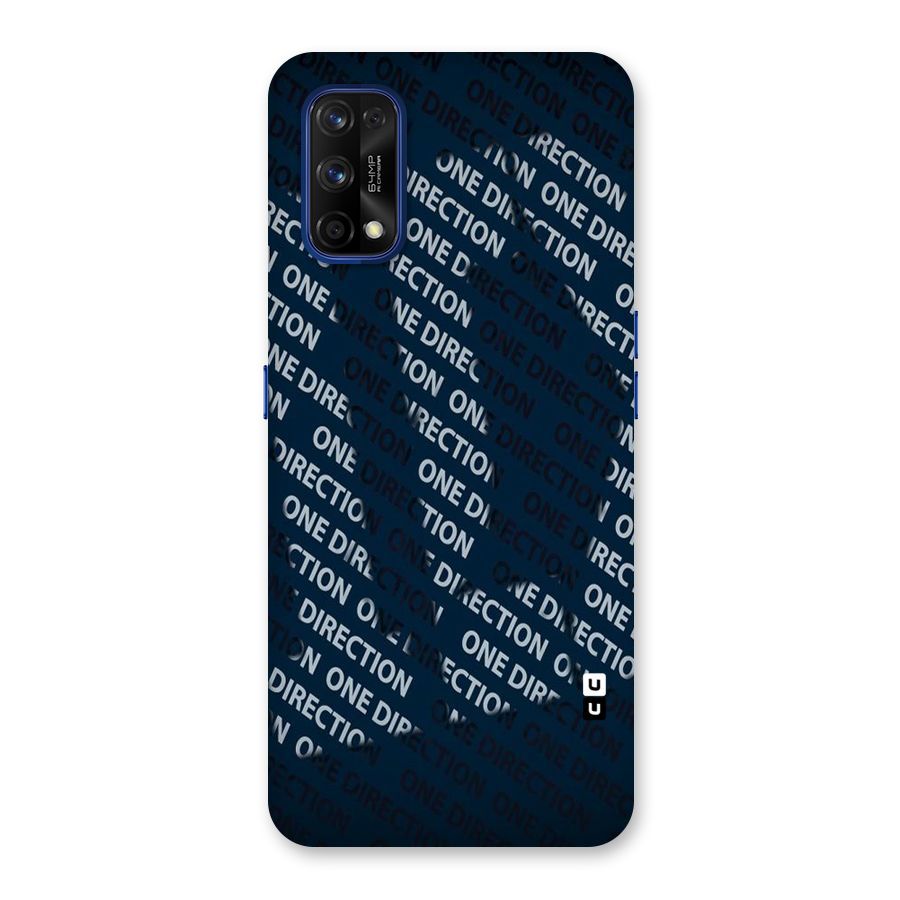 Blue Way Back Case for Realme 7 Pro