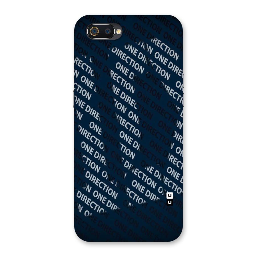Blue Way Back Case for Realme C2
