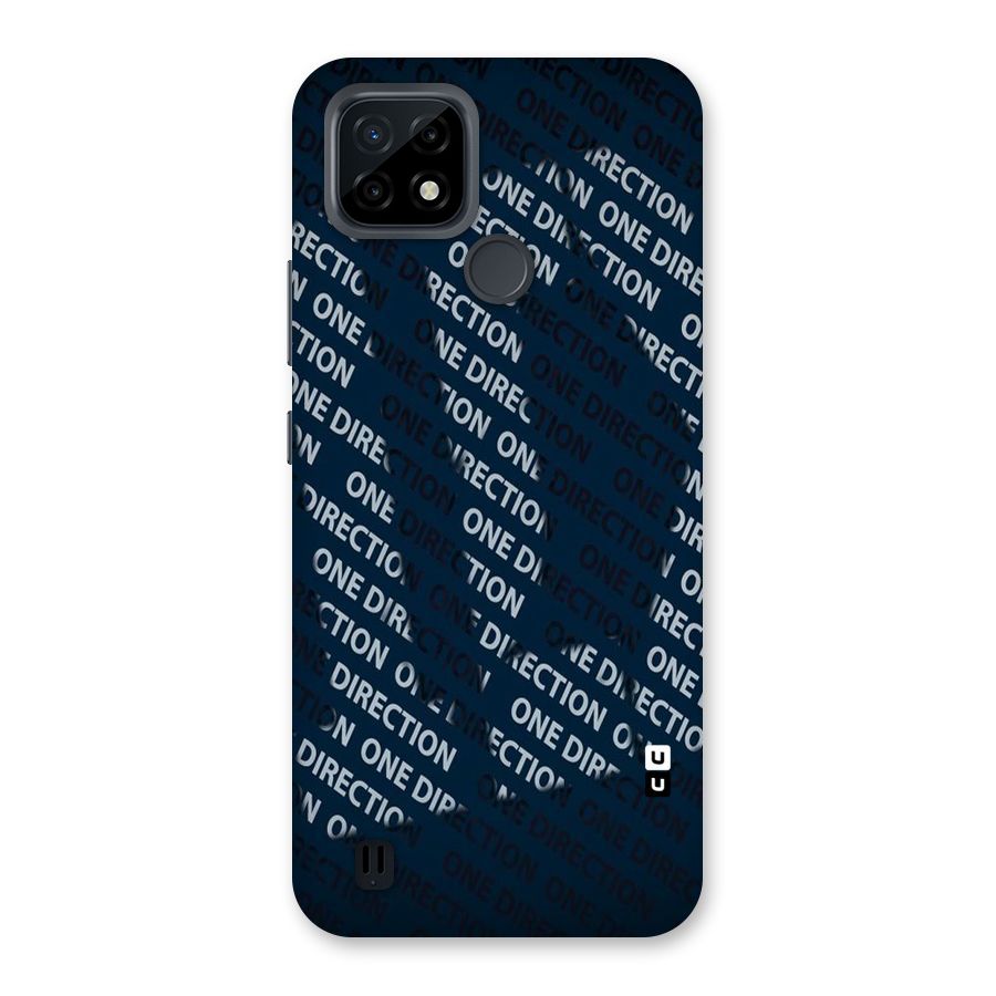 Blue Way Back Case for Realme C21