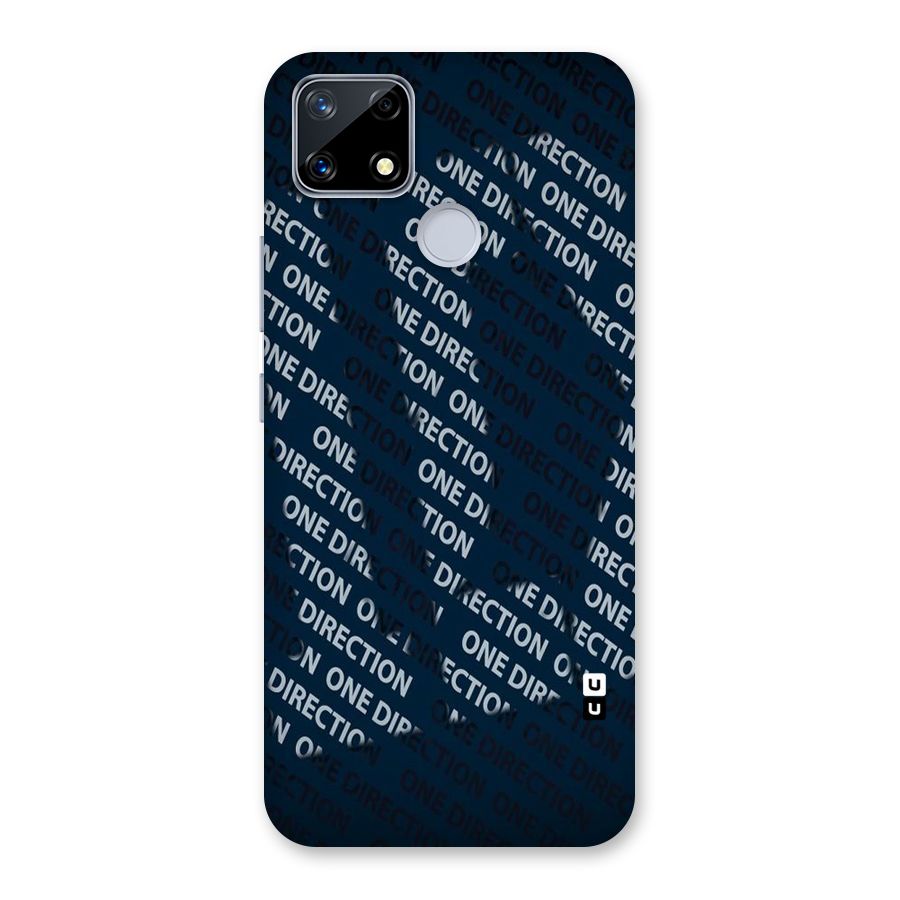 Blue Way Back Case for Realme Narzo 20