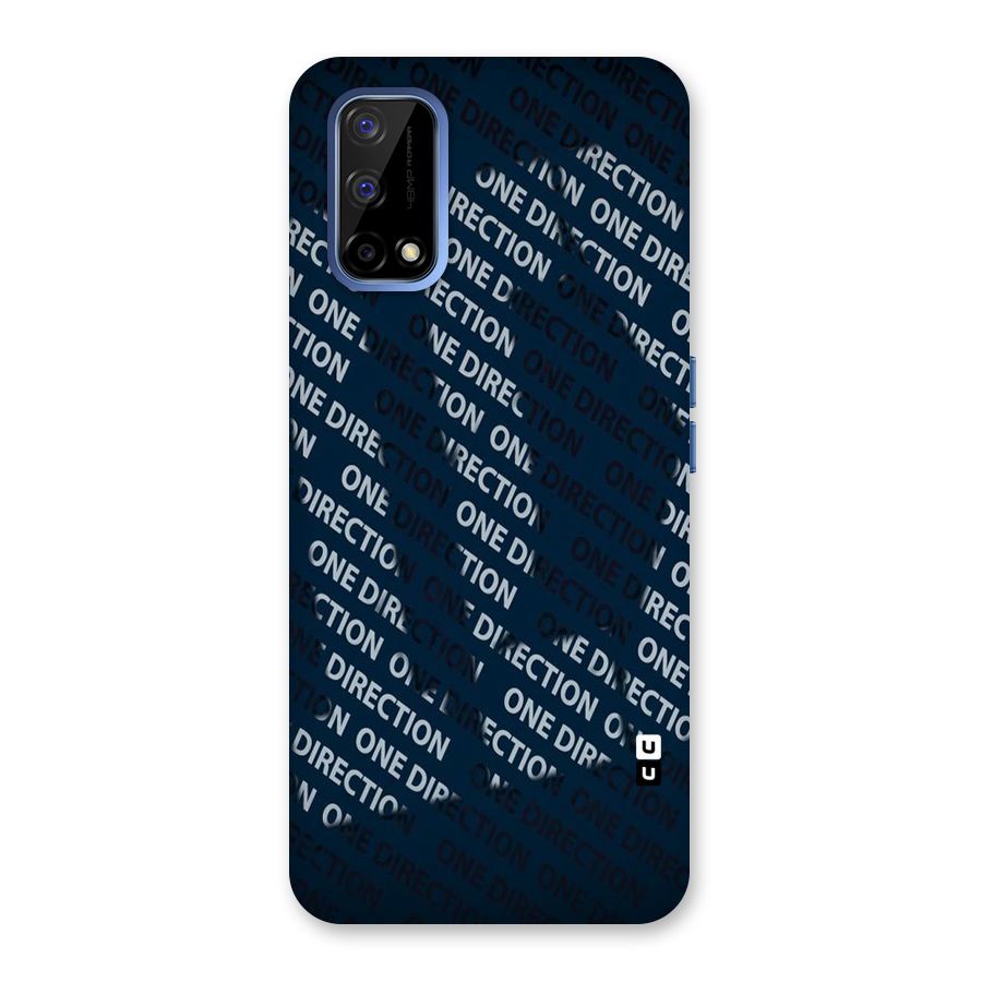 Blue Way Back Case for Realme Narzo 30 Pro