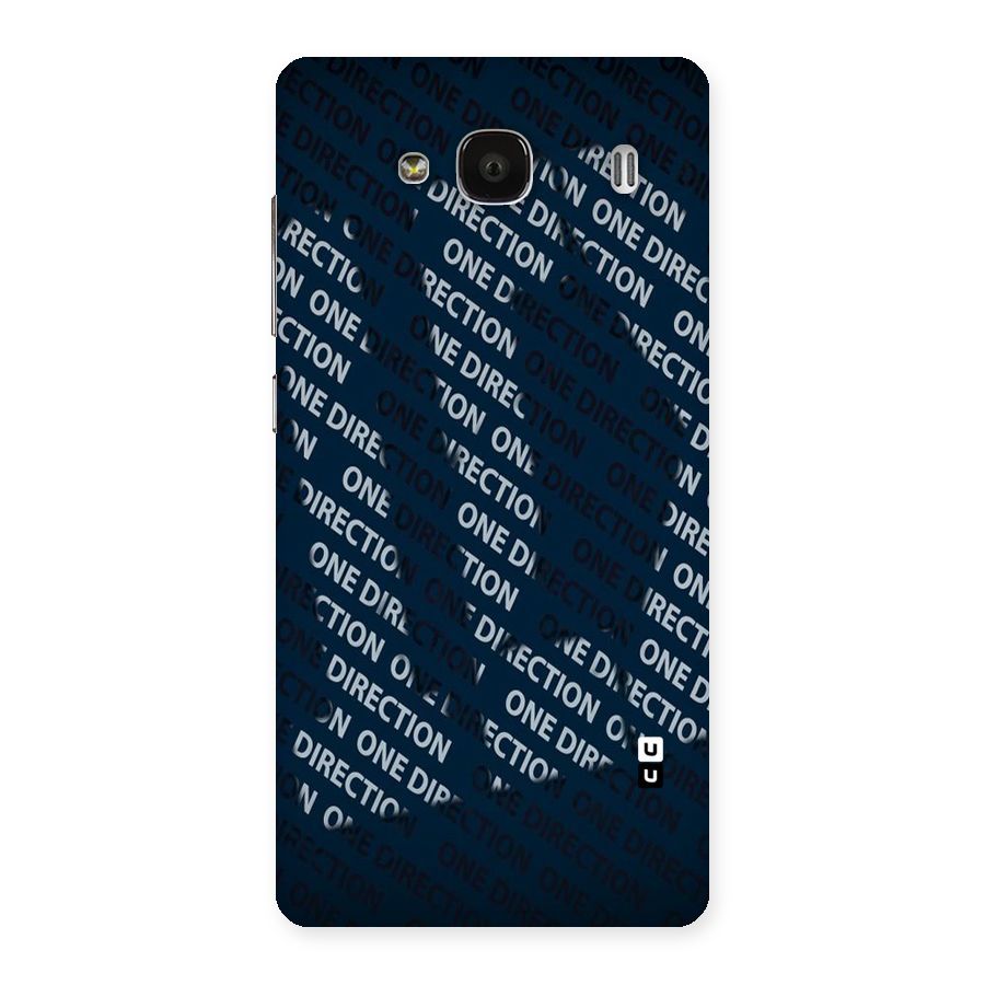 Blue Way Back Case for Redmi 2 Prime