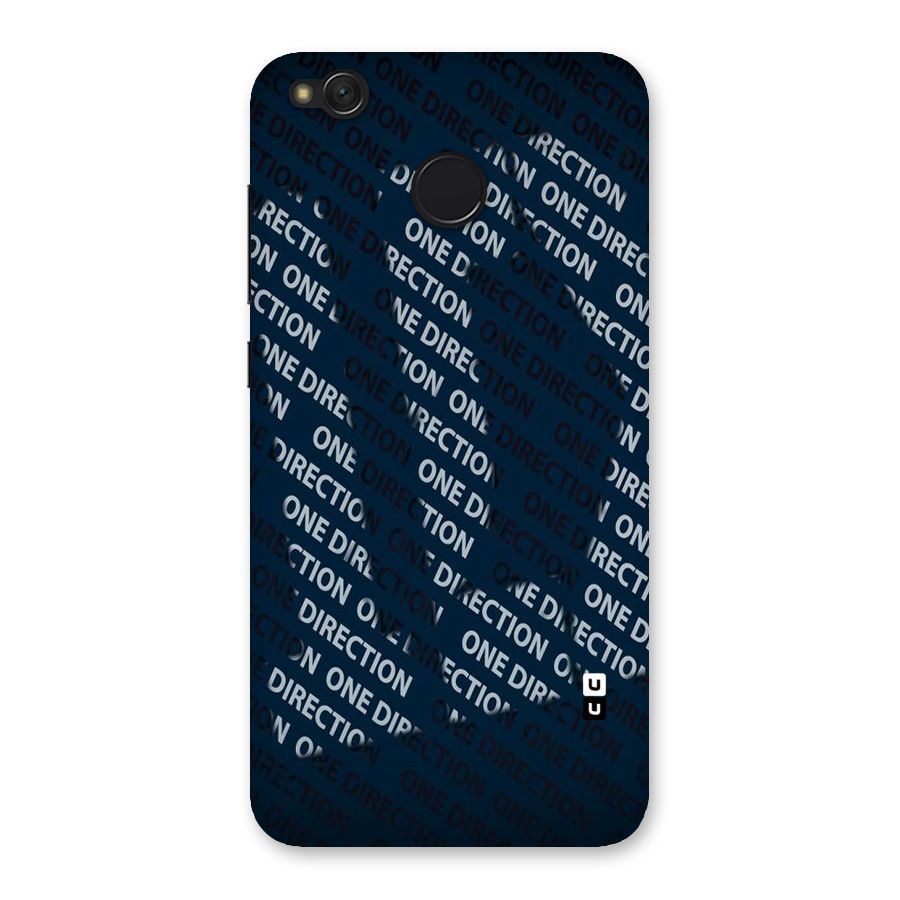 Blue Way Back Case for Redmi 4