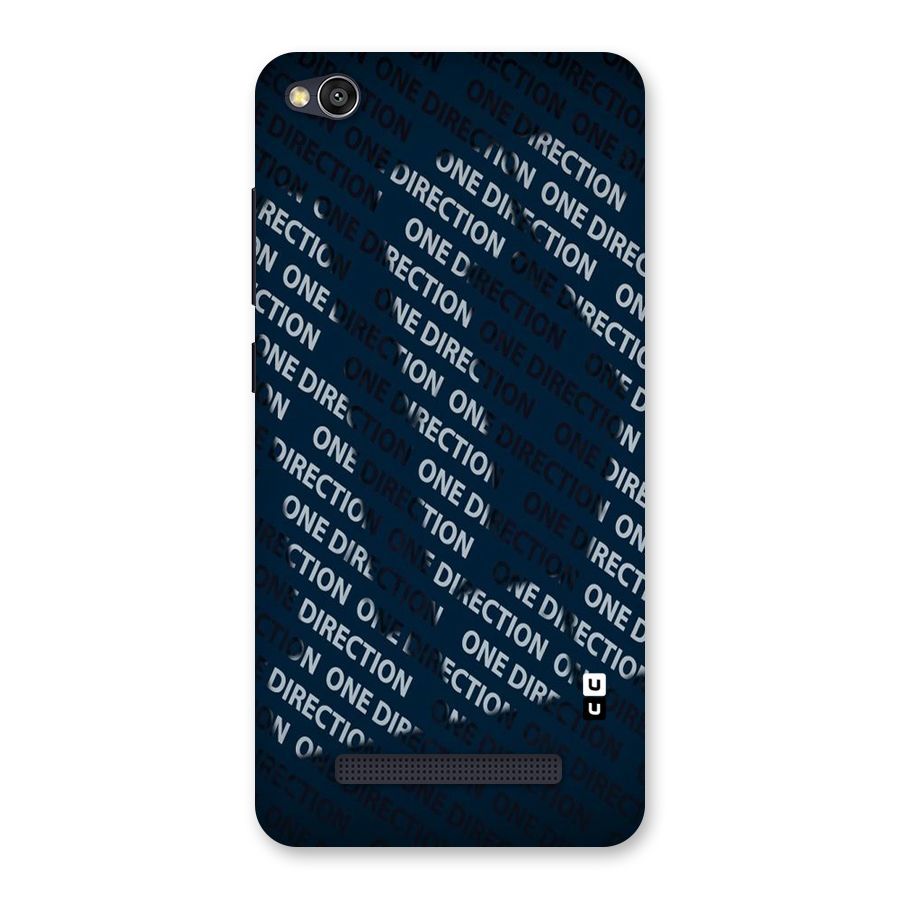 Blue Way Back Case for Redmi 4A