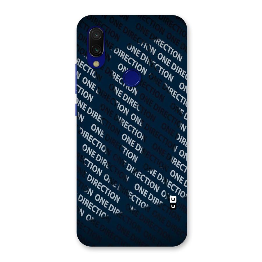 Blue Way Back Case for Redmi 7