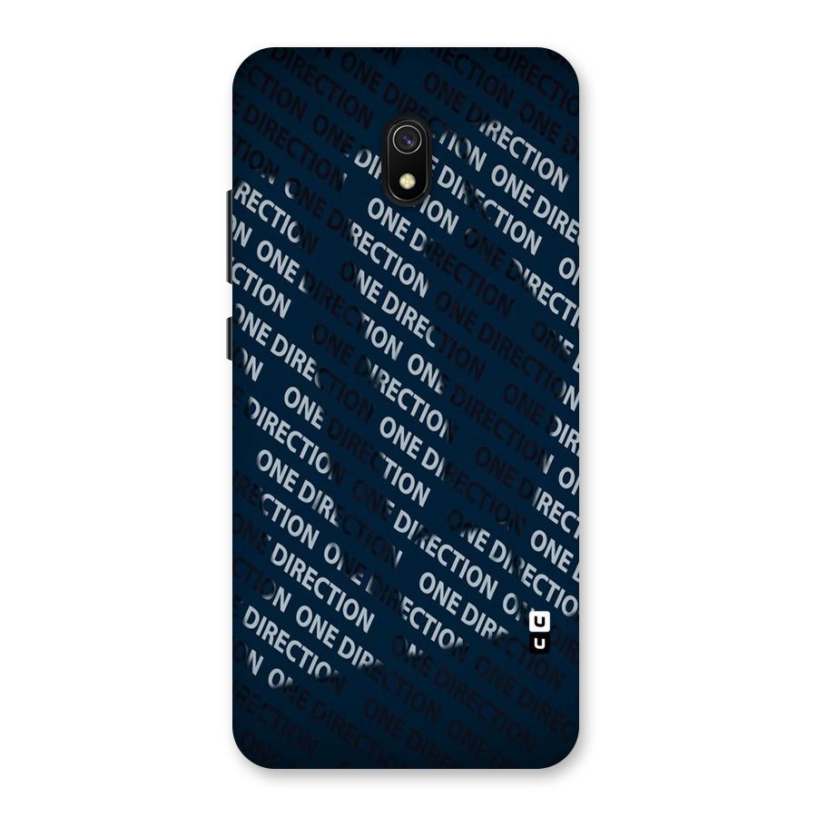 Blue Way Back Case for Redmi 8A