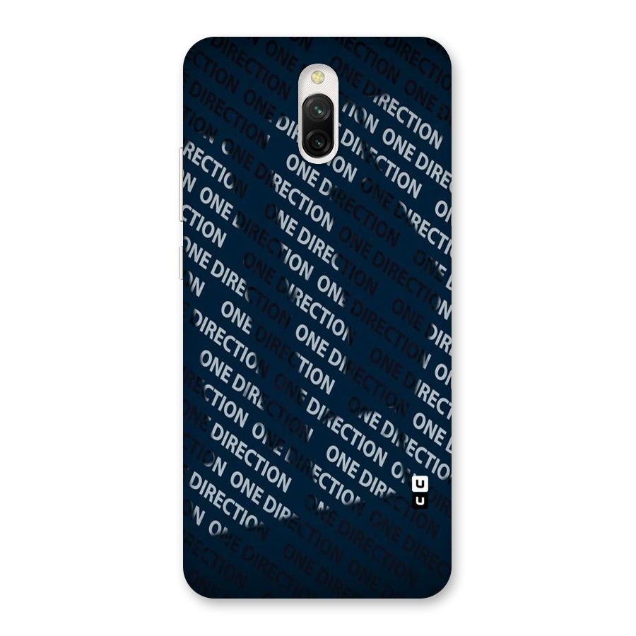 Blue Way Back Case for Redmi 8A Dual