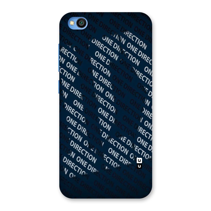 Blue Way Back Case for Redmi Go