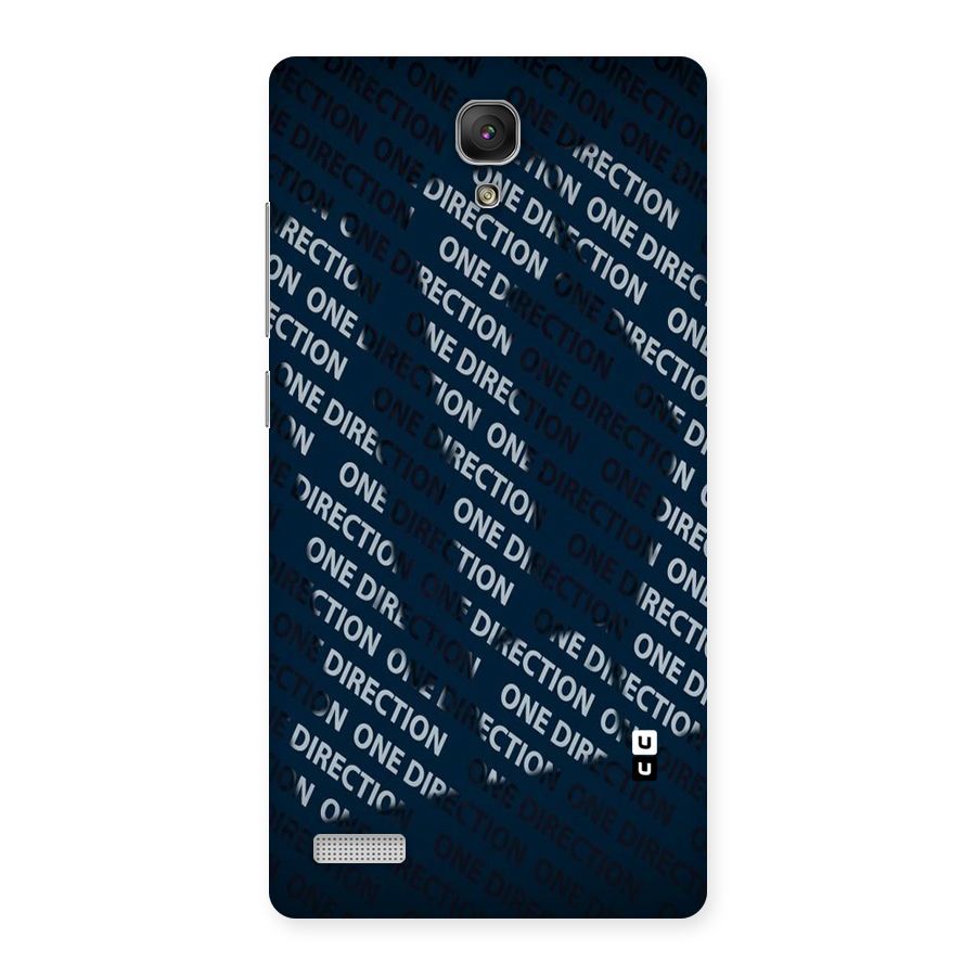 Blue Way Back Case for Redmi Note