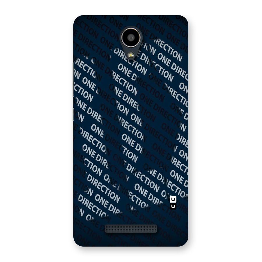 Blue Way Back Case for Redmi Note 2