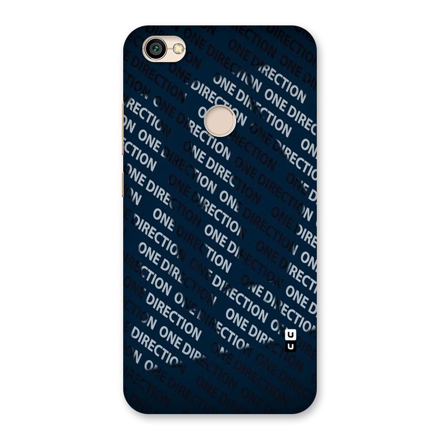 Blue Way Back Case for Redmi Y1 2017