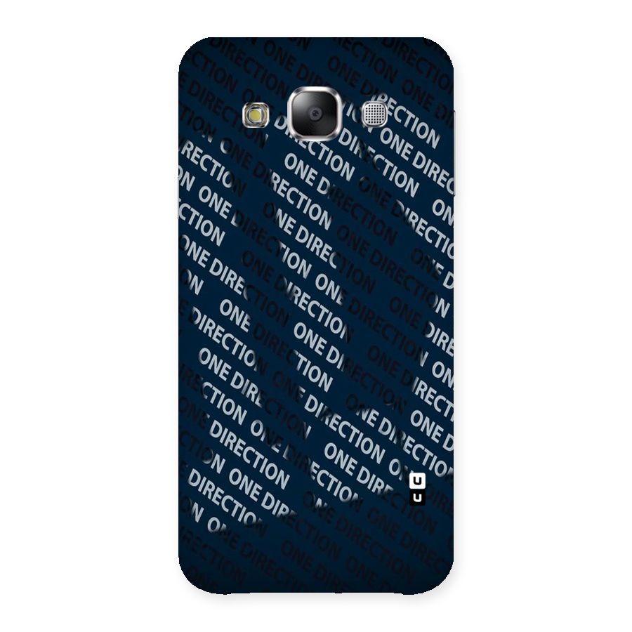 Blue Way Back Case for Samsung Galaxy E5