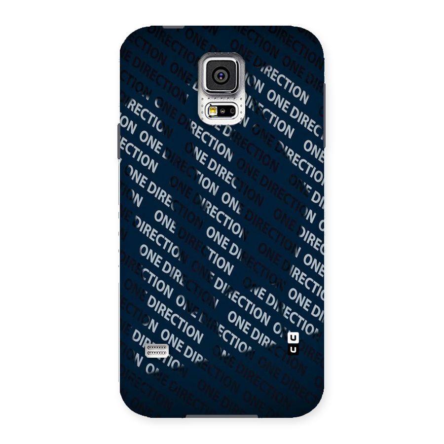 Blue Way Back Case for Samsung Galaxy S5