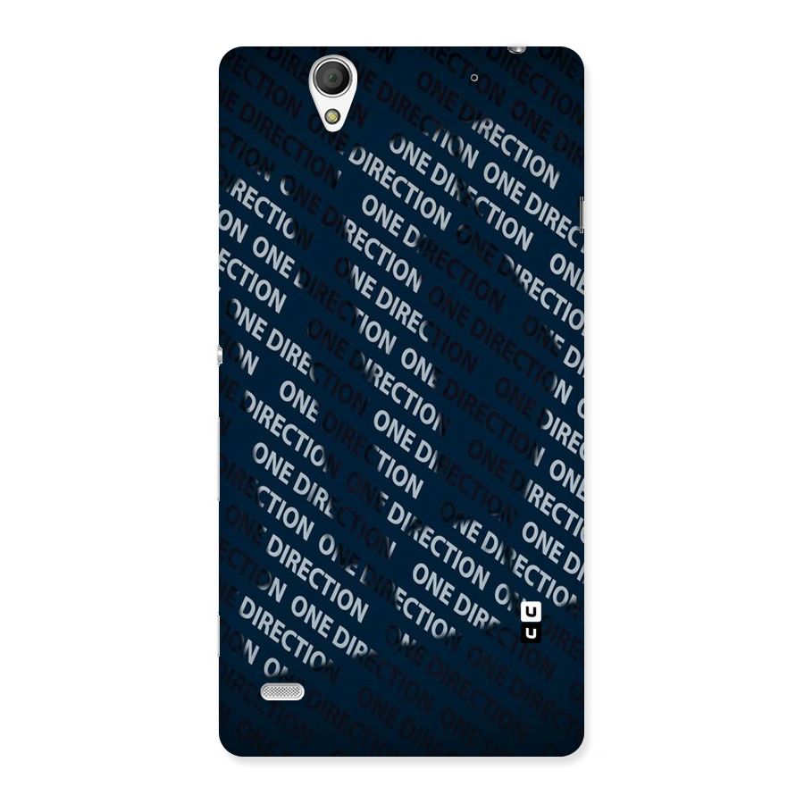 Blue Way Back Case for Sony Xperia C4