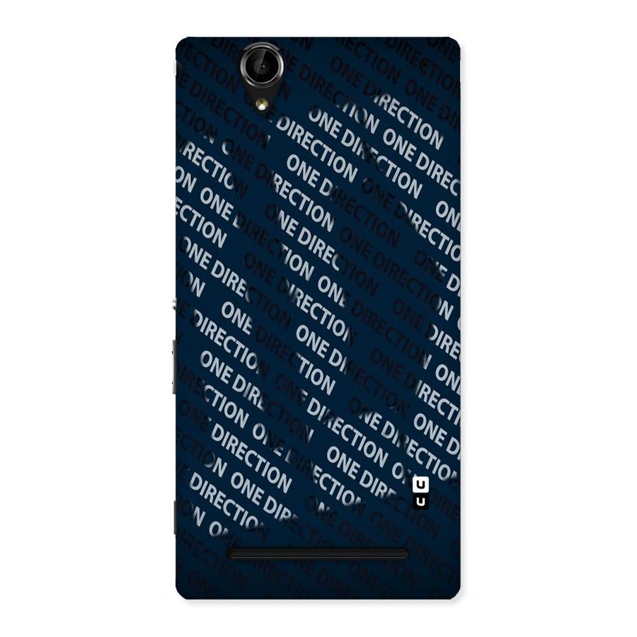 Blue Way Back Case for Sony Xperia T2