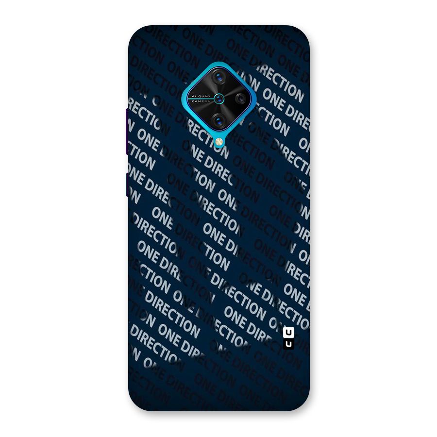 Blue Way Back Case for Vivo S1 Pro