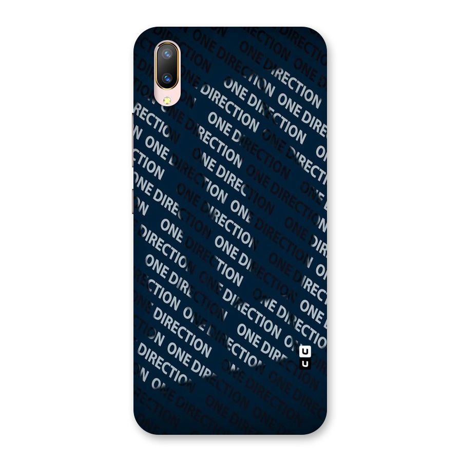 Blue Way Back Case for Vivo V11 Pro