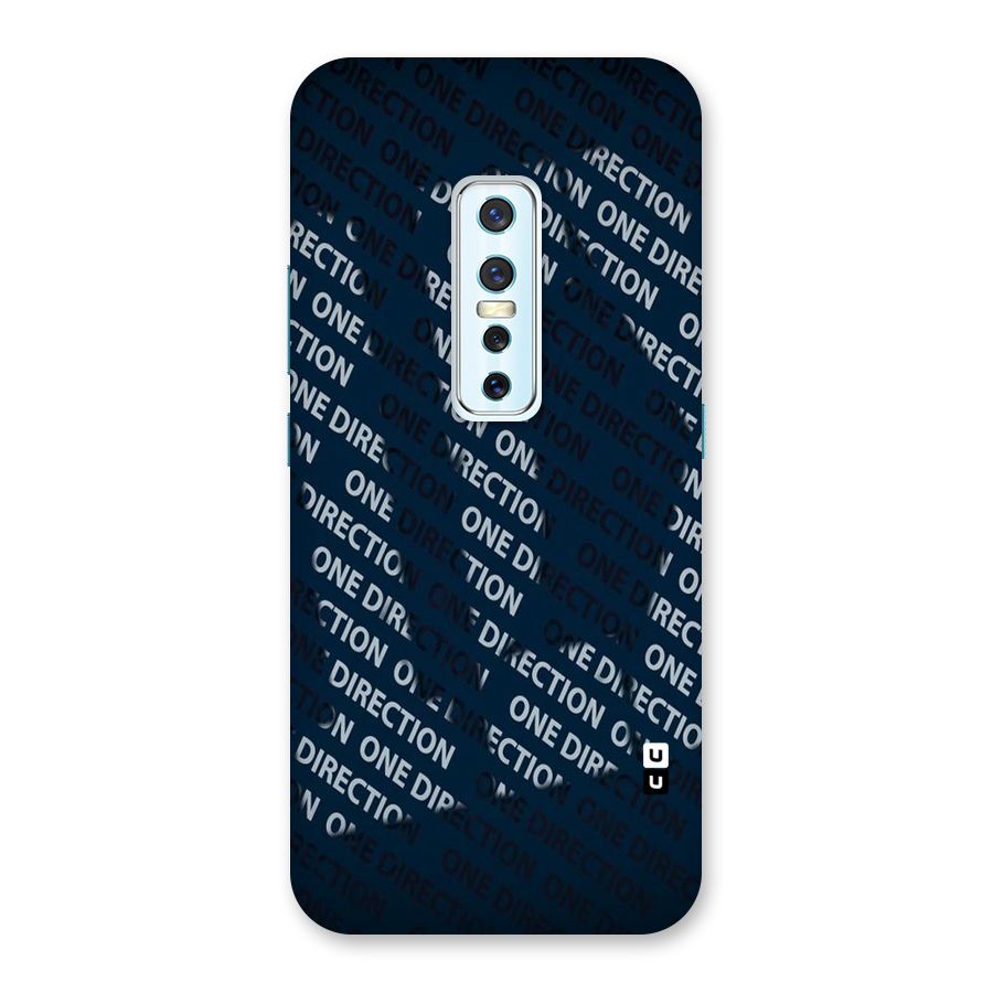 Blue Way Back Case for Vivo V17 Pro