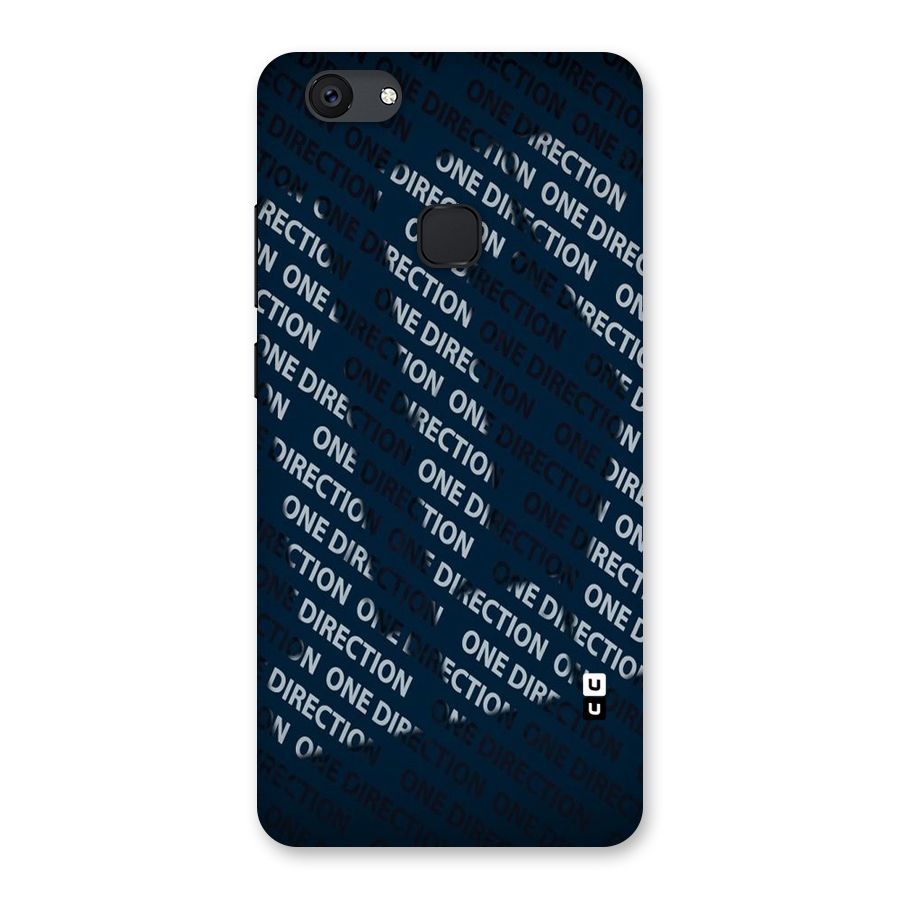 Blue Way Back Case for Vivo V7 Plus