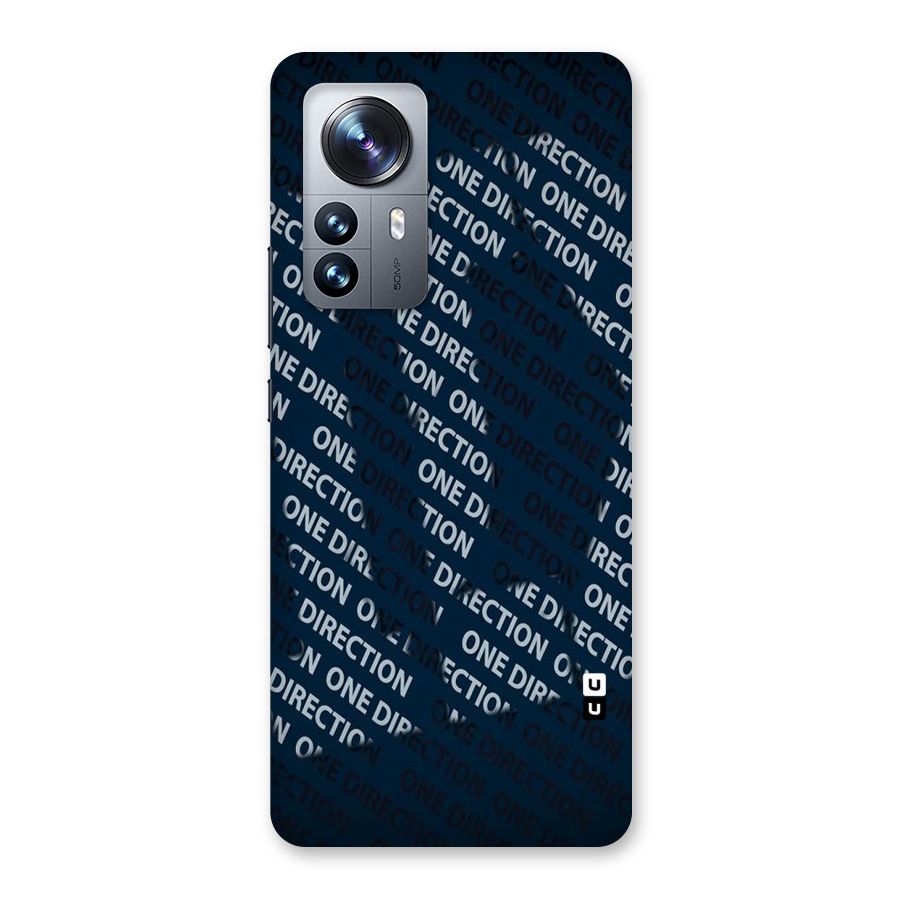 Blue Way Back Case for Xiaomi 12 Pro