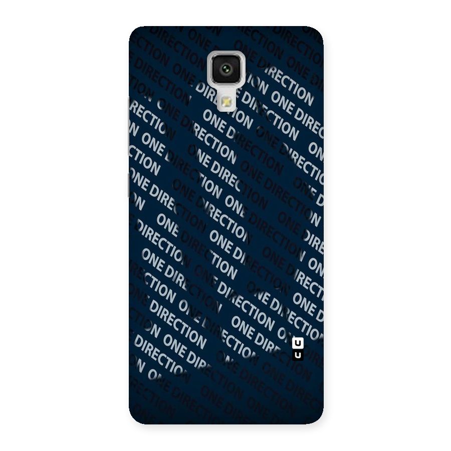 Blue Way Back Case for Xiaomi Mi 4