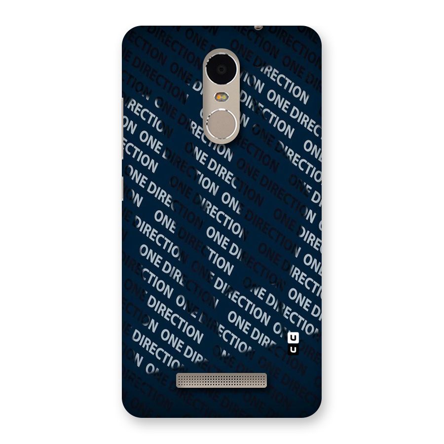 Blue Way Back Case for Xiaomi Redmi Note 3
