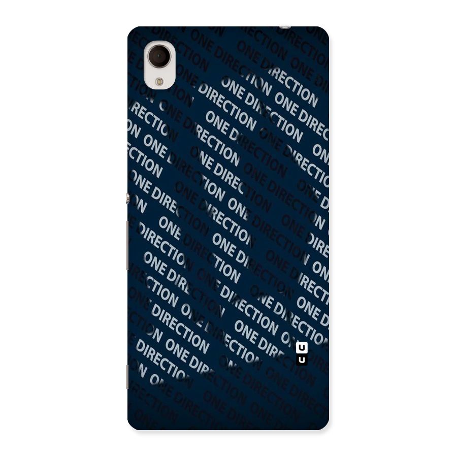 Blue Way Back Case for Xperia M4 Aqua