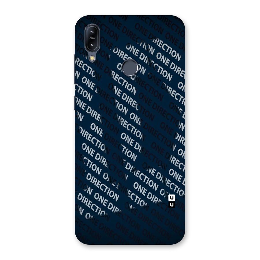 Blue Way Back Case for Zenfone Max M2