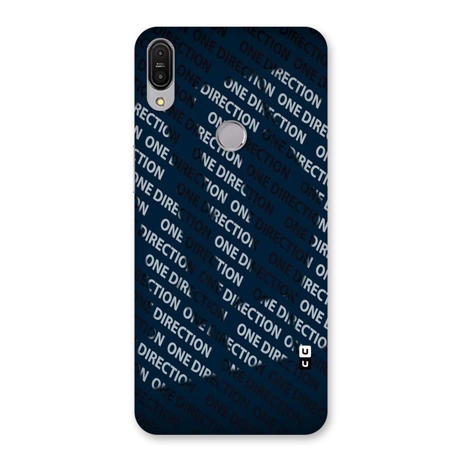 Blue Way Back Case for Zenfone Max Pro M1