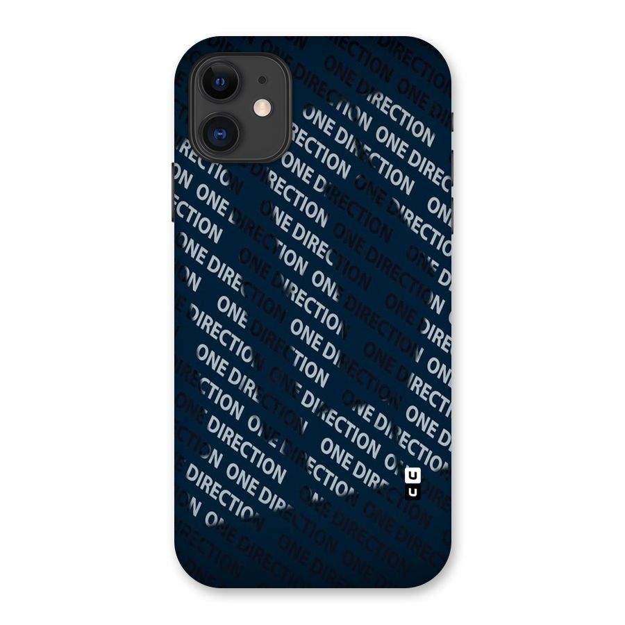 Blue Way Back Case for iPhone 11